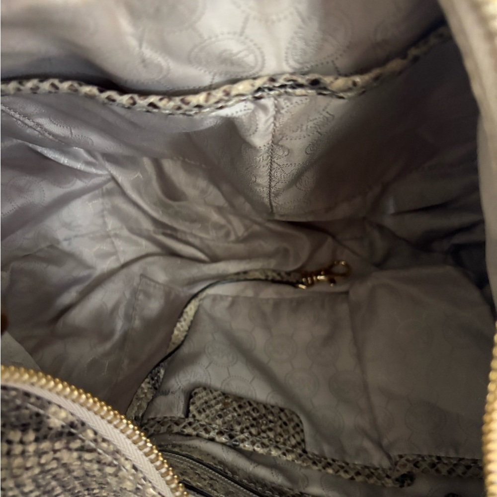 Michael Kors Python Hobo With Shoulder Strap - image 8